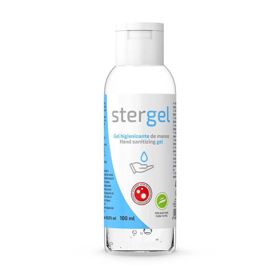 STERGEL - HYDROALCOHOLIC HAND SANITIZING GEL ALOE VERA 100ML